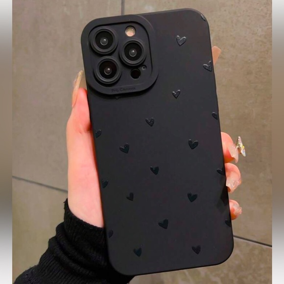 Other - 🆕 Hearts 🖤 Print Phone Case for iPhone 15 Pro Max!!